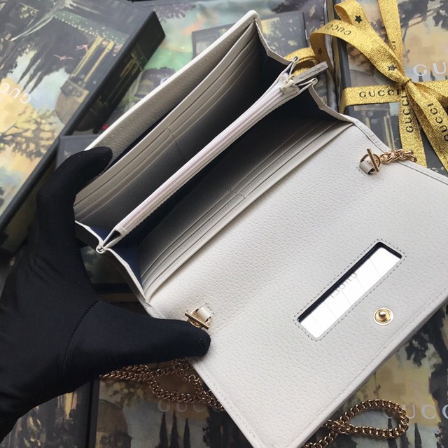 Gucci女包 546592 古馳2019早春新款 ophia系列全皮斜挎包 Gucci錢包式斜挎包  gqy1101